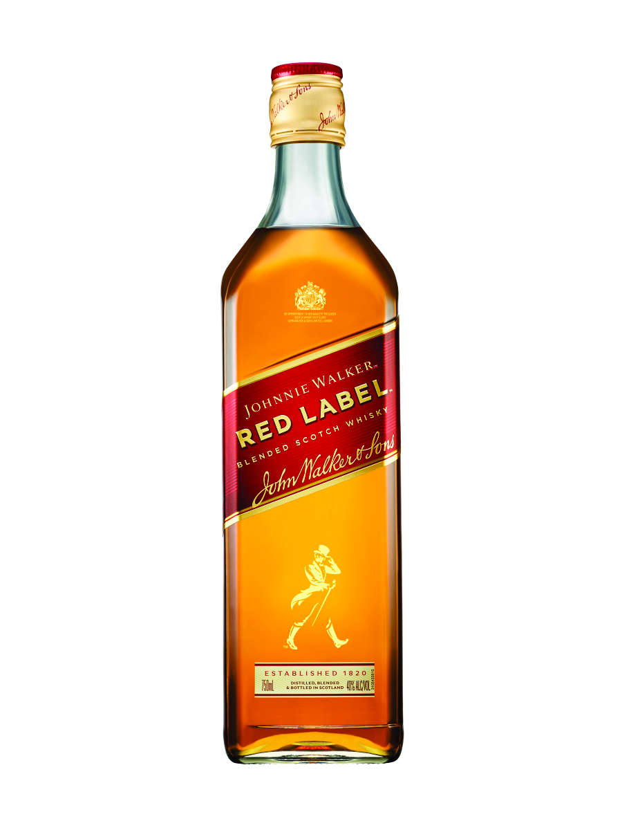 JOHNNIE WALKER RED LABEL BLENDED SCOTCH WHISKY 