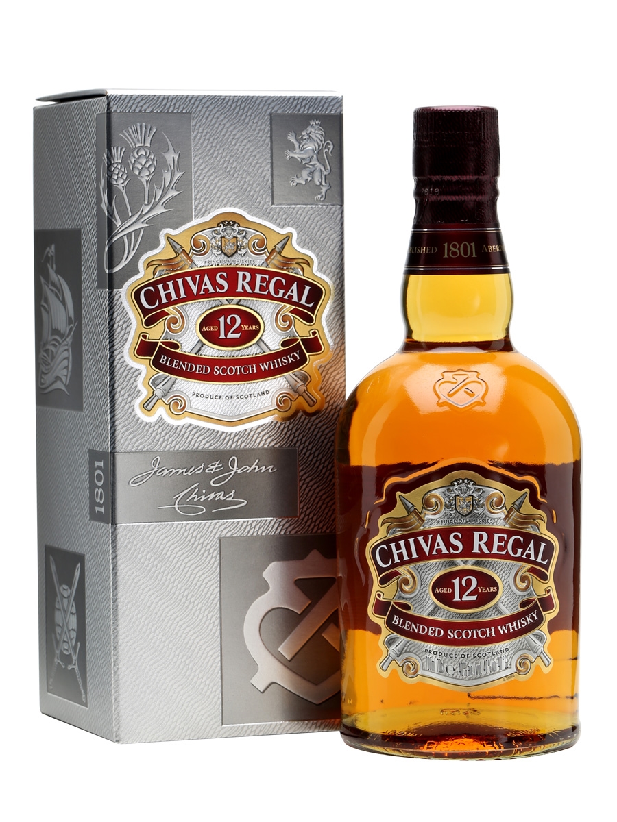 CHIVAS REGAL BLENDED SCOTCH WHISKY 12 YEARS