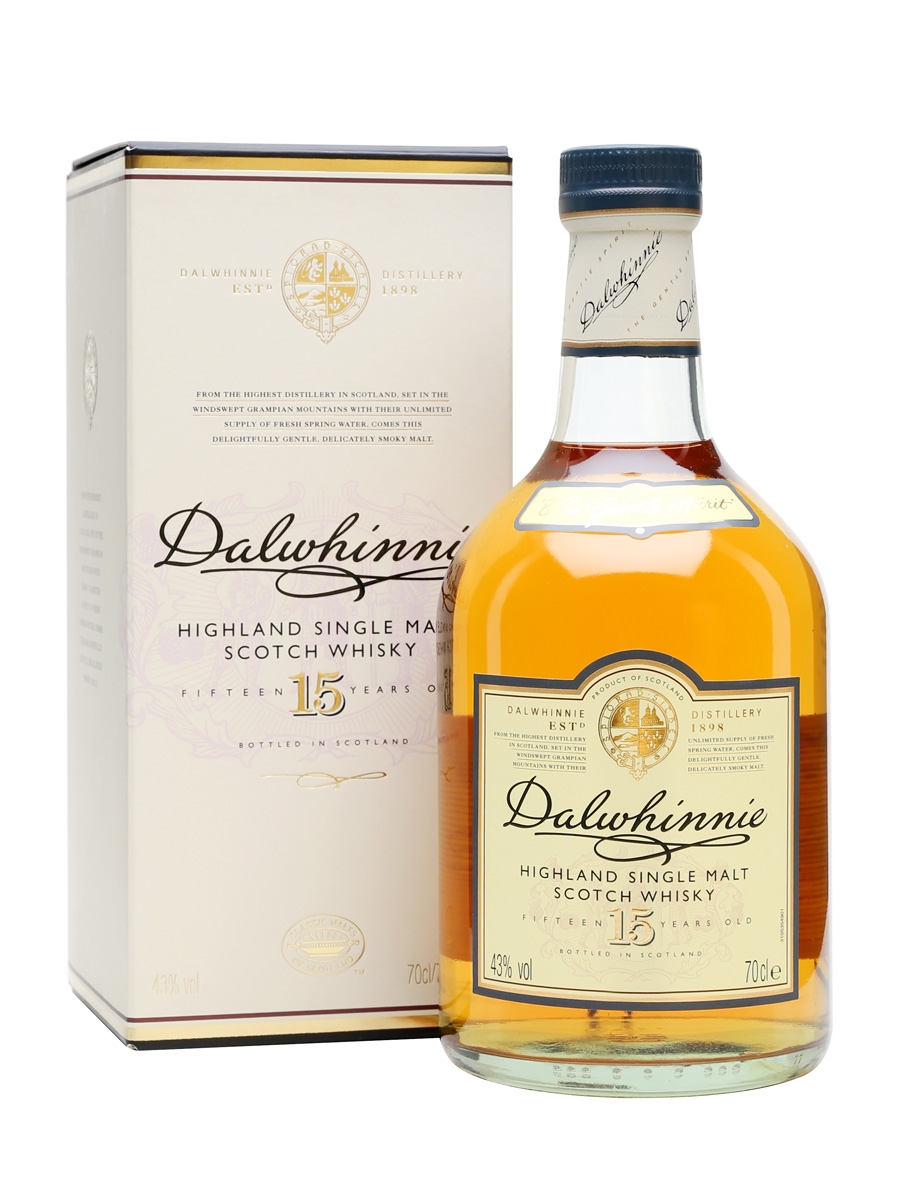 DALWHINNIE 15 YEARS HIGHLAND SINGLE MALT SCOTCH WHISKY