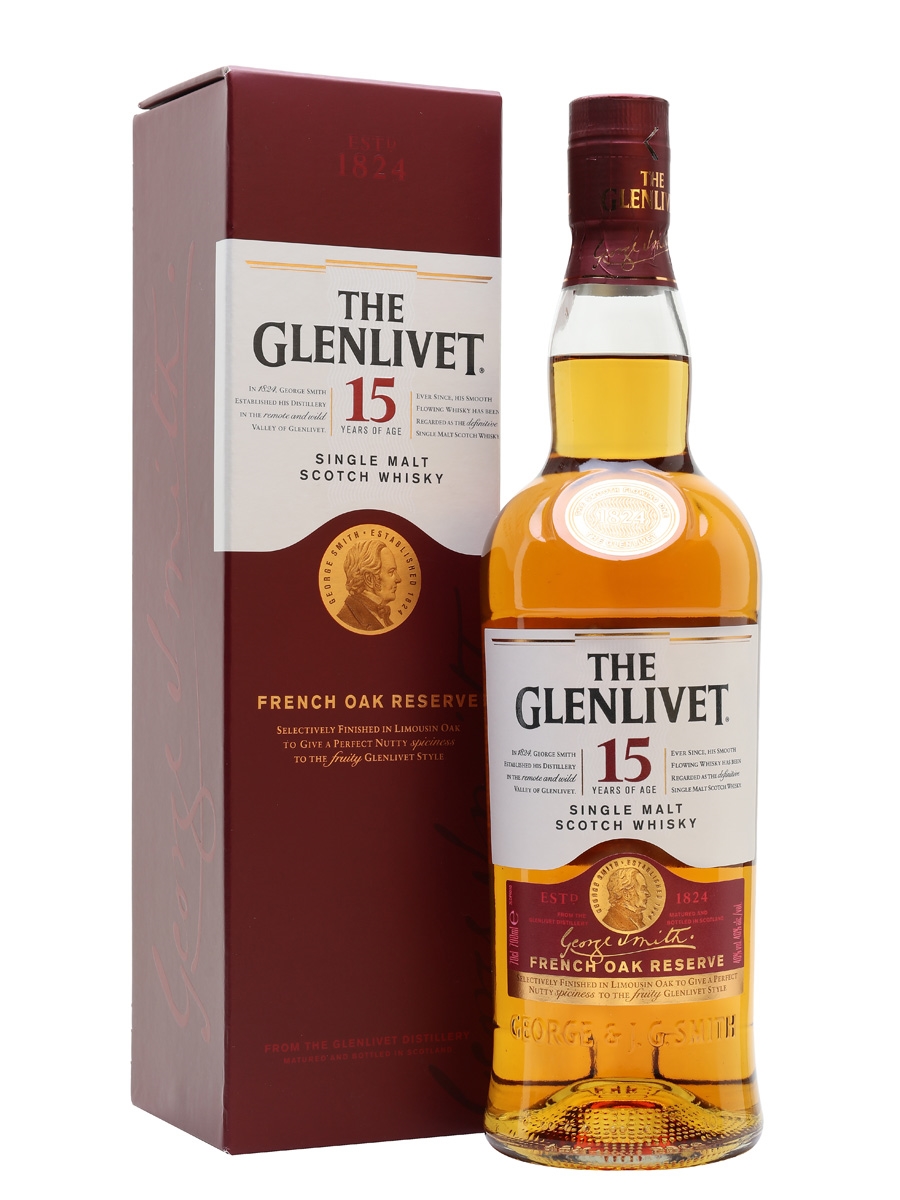 THE GLENLIVET 15 YEARS SINGLE MALT