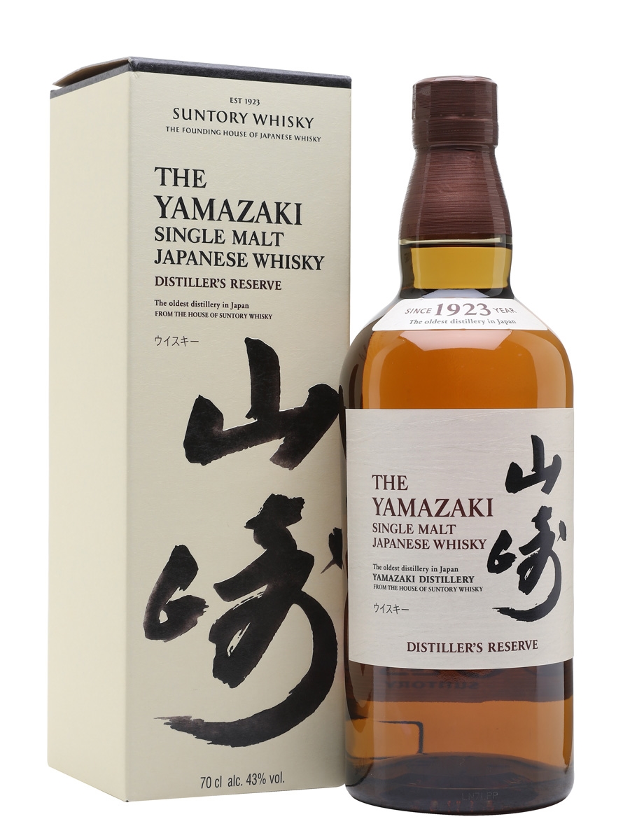 THE YAMAZAKI SINGLE MALT JAPANESE WHISKY DISTILLER'S RESERVE