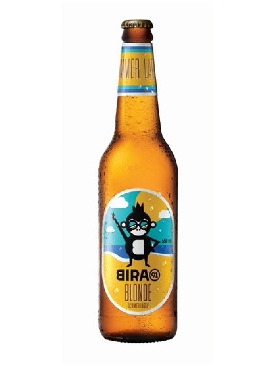 BIRA91 BLONDE SUMMER LAGER BEER