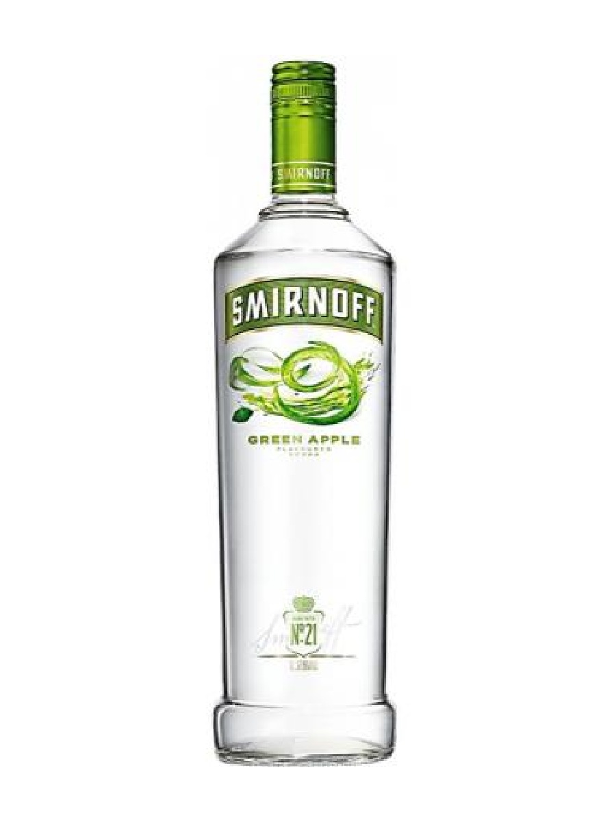 SMIRNOFF GREEN APPLE TRIPLE DISTILLED VODKA