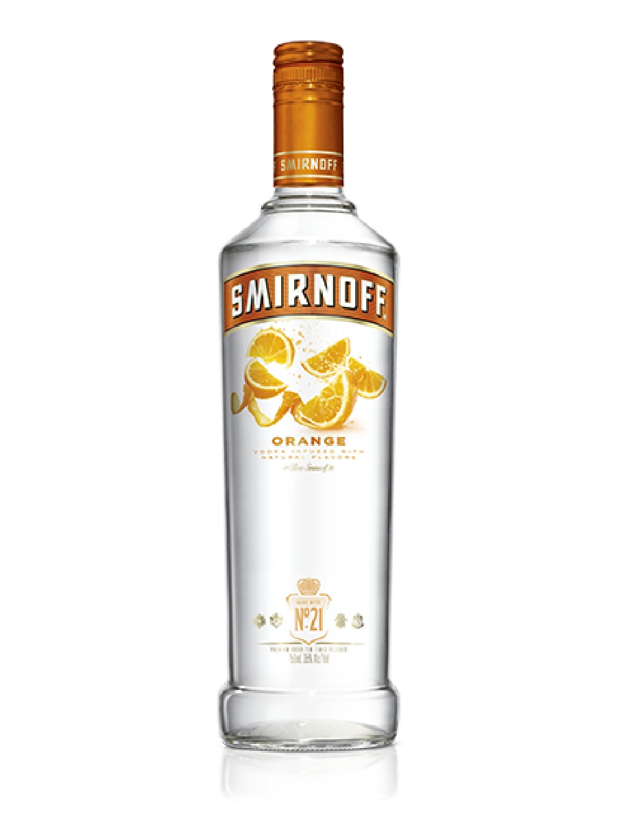 SMIRNOFF ORANGE TRIPLE DISTILLED VODKA