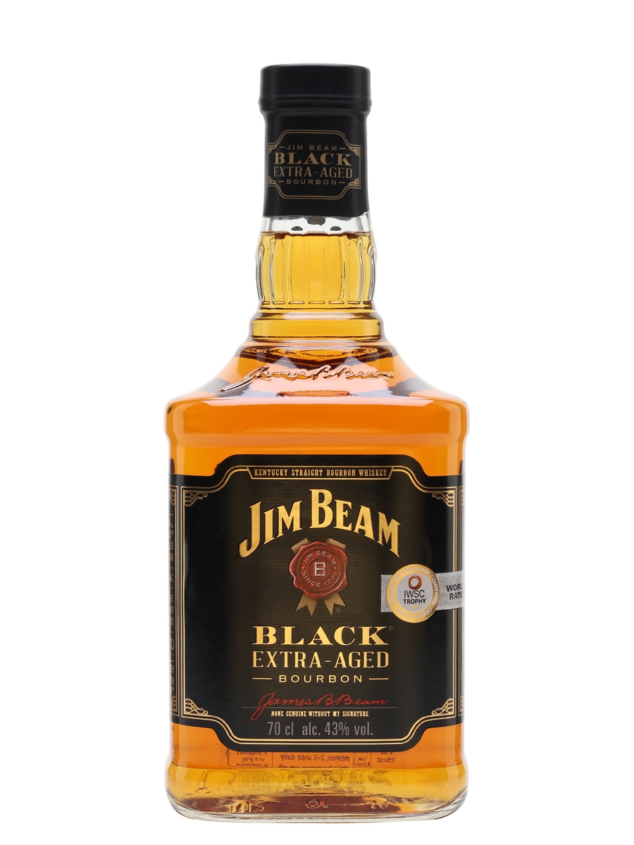 JIM BEAM BLACK KENTUCKY STRAIGHT BOURBON WHISKY