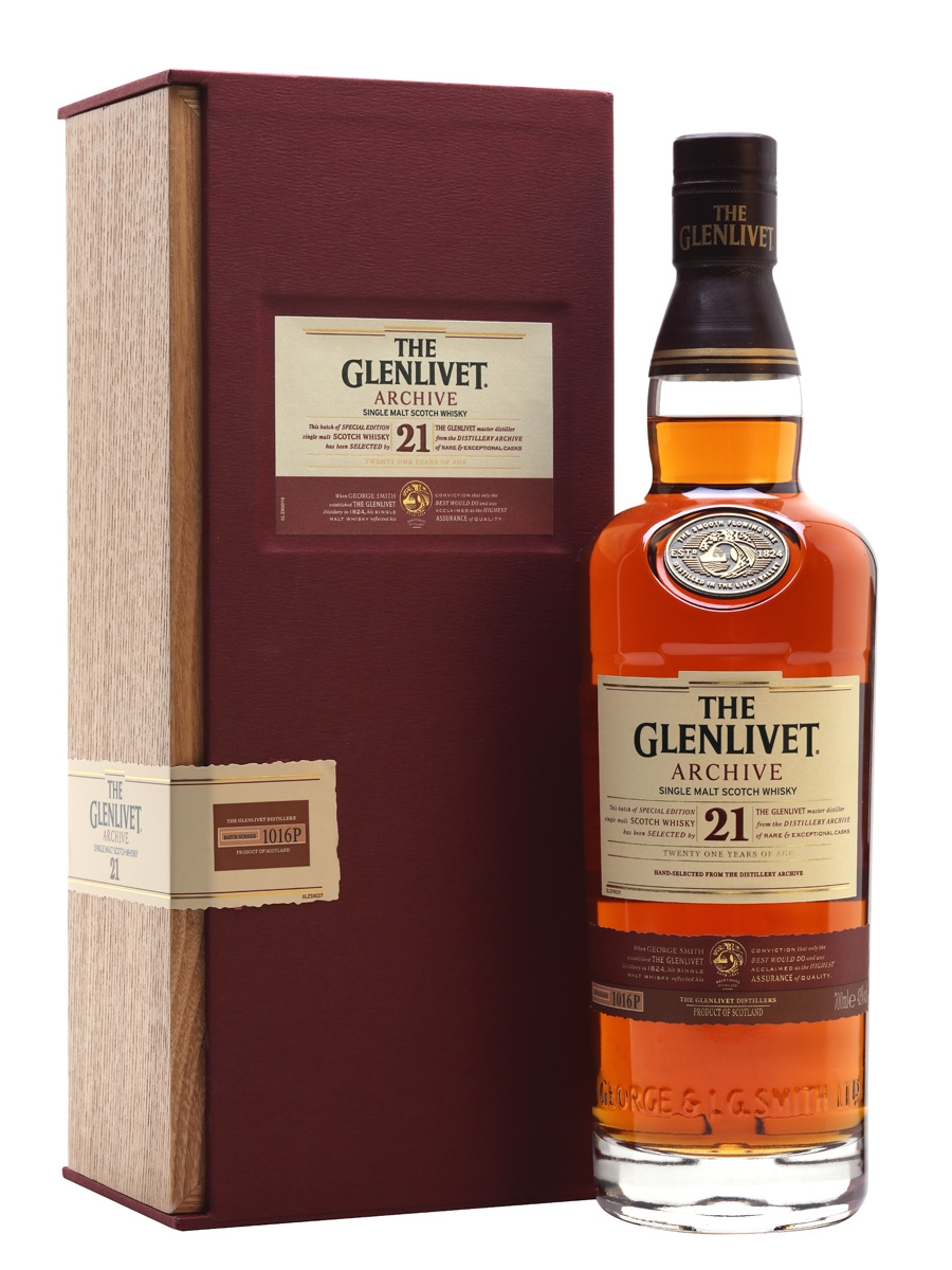 THE GLENLIVET 21 YRS SINGLE MALT