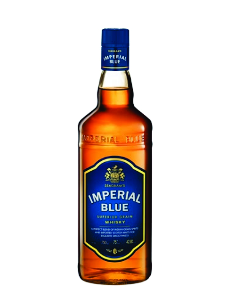 SEAGRAMS IMPERIAL BLUE BLENDED GRAIN WHISKY