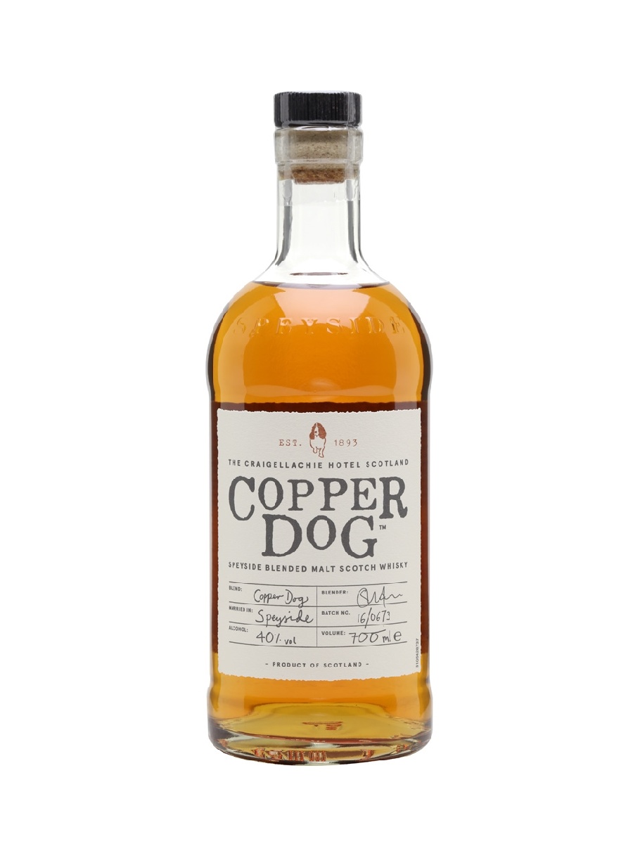 COPPER DOG SPEYSIDE BLENDED MALT SCOTCH WHISKY